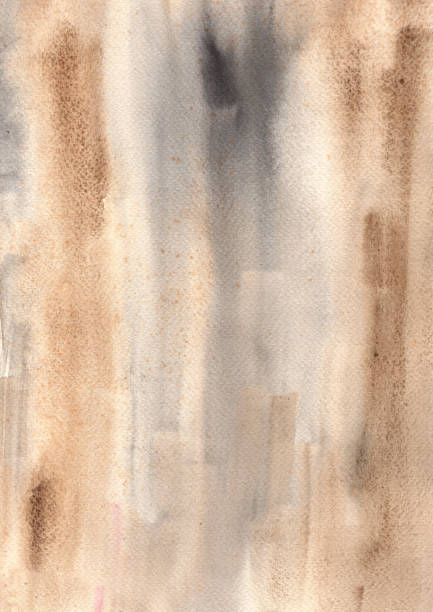 istock Abstract brown and grey dirty grunge watercolor background for decoration. 1217488441