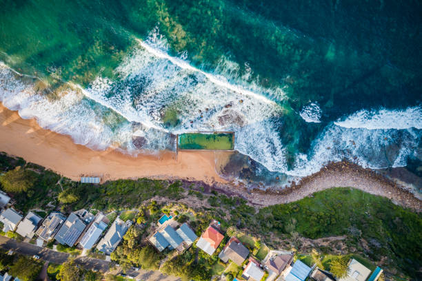 istock Ocean Pool at Whale Beach, Australia 1217516972