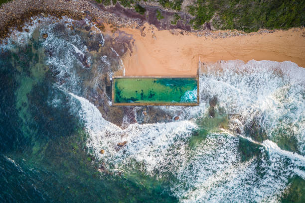 istock Ocean Pool at Whale Beach, Australia 1217516977