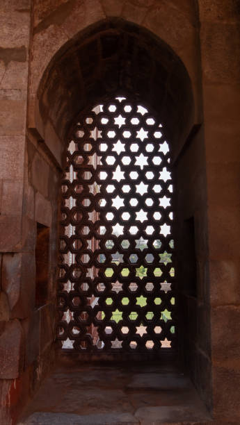 istock intricate window detail at qutub minar complex in delhi 1217522945