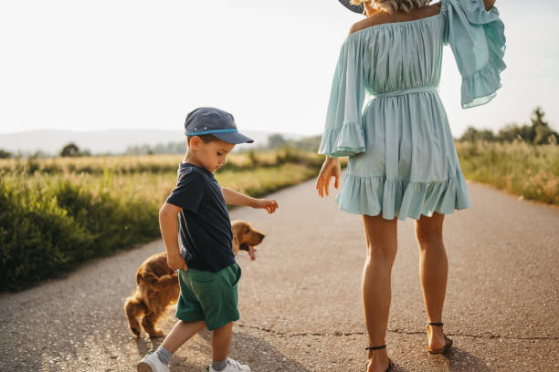 istock Playful family in nature 1217527787