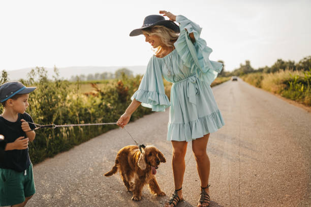 istock Playful family in nature 1217527818