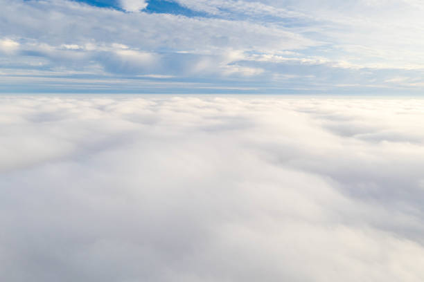 istock Landscape view of clouds over rural Normandy 1217529293