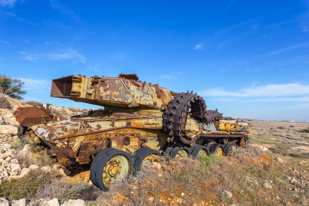 istock cyprus old firing ground scene 1217531535