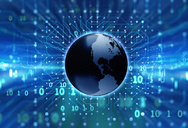 istock 3d rendering of earth futuristic technology 1217533905