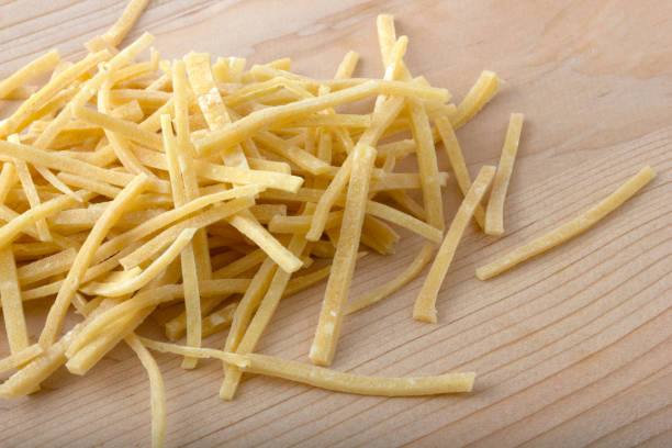 istock Traditional. Homemade noodles. Background texture. 1217535659