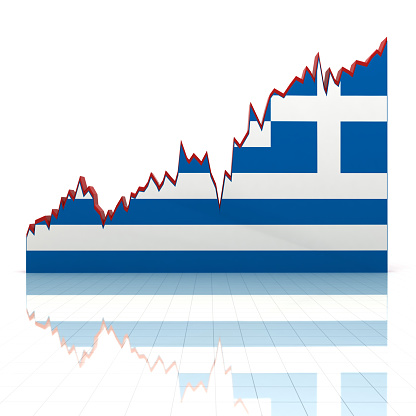 Greece finance growth chart graph development
