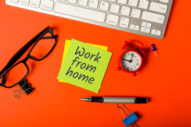 istock Work from home, Office Quarantined. Pandemic Covid-19 Coronavirus concept 1217538534