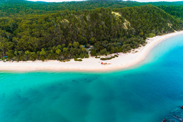 istock Moreton Island, Queensland, Australia from above 1217545163