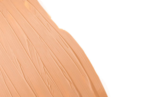 istock Liquid foundation texture. Make up for women. 1217546252