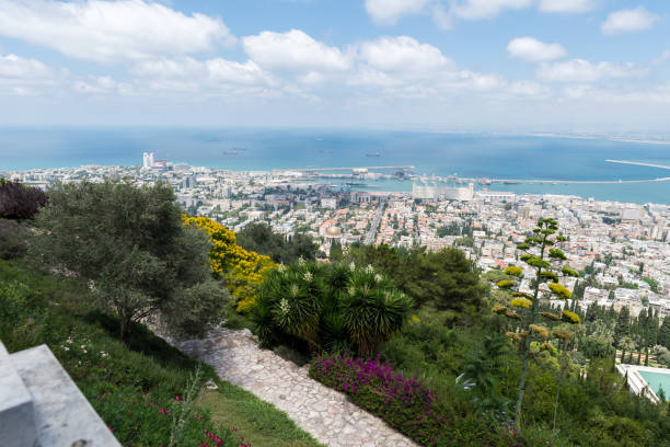 istock Bahai Gardens in Haifa, Israel 1217546336