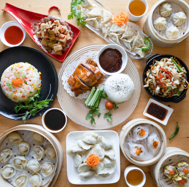 istock Chinese Food Background. 1217548125