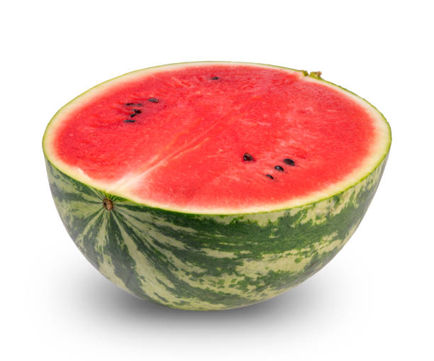 istock Watermelon isolated on white background, Red Watermelon on a white background With clipping path 1217550658