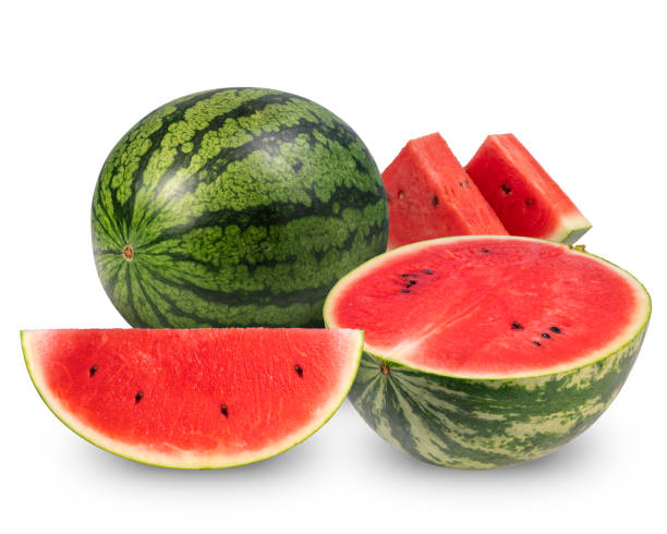 istock Watermelon isolated on white background, Red Watermelon on a white background With clipping path 1217550758