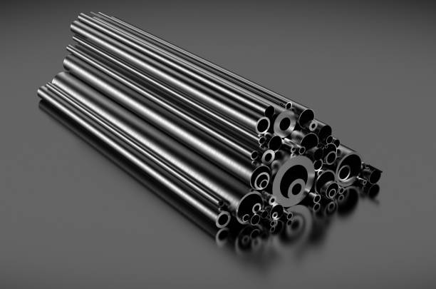 istock Stainless steel tubes 1217554774