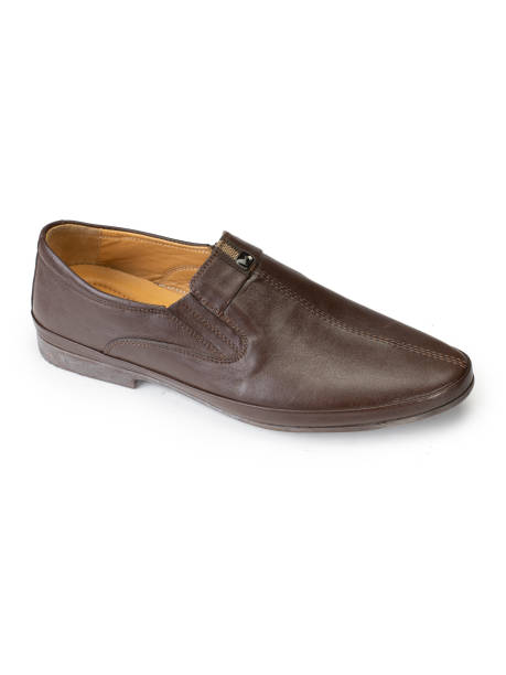 istock Men's shoes on a white background 1217556446