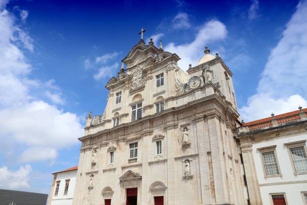 istock Cathedral in Coimbra Portugal 1217556887