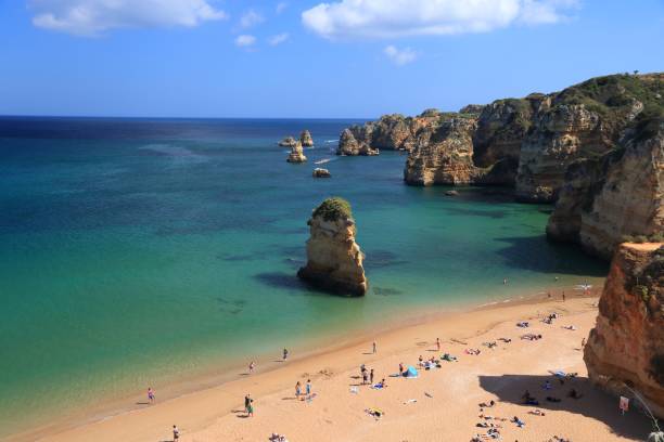 istock Dona Ana Beach, Algarve 1217557087