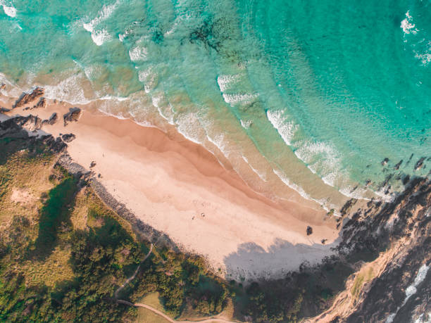 Cape Byron aerial in Byron bay, Australia