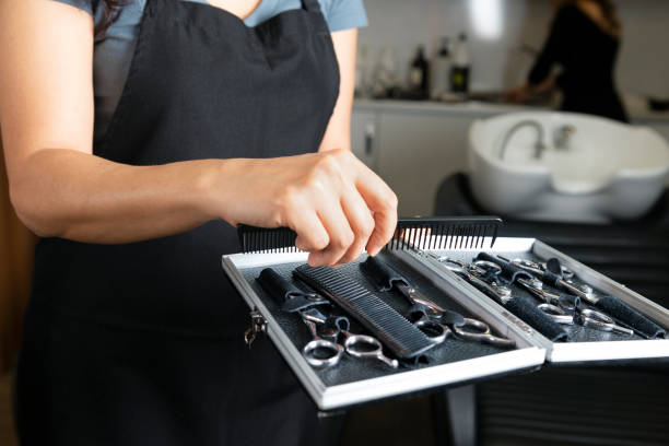istock Hairdresser Scissors 1217558327