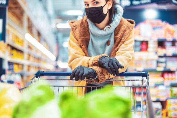istock Groceries during COVID-19 1217558400