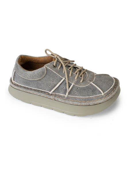 istock Men's shoes on a white background 1217558553