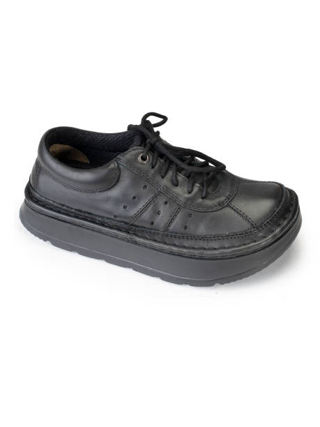 istock Men's shoes on a white background 1217558579