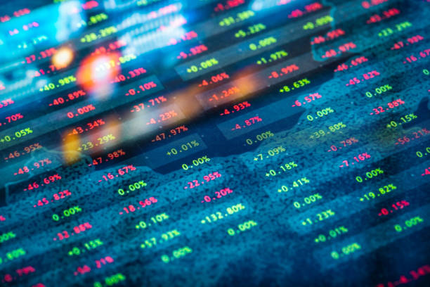 istock Financial Market Charts 1217561718