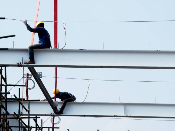 istock Man Working on the Working at height 1217562354