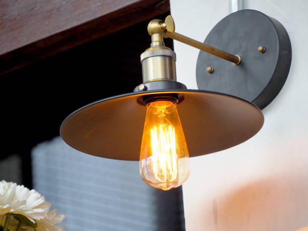 istock Vintage lamp, bulb decorative in home 1217563130