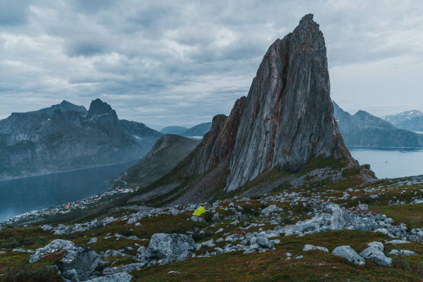 istock Tent near Segla mountain on Senja 1217568405