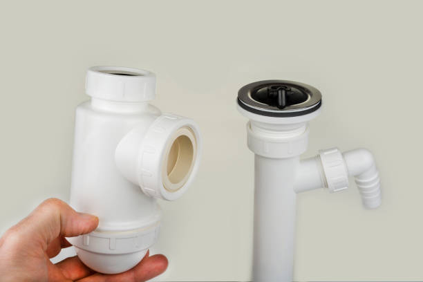 istock New kitchen sink bottle trap on a white background 1217570148