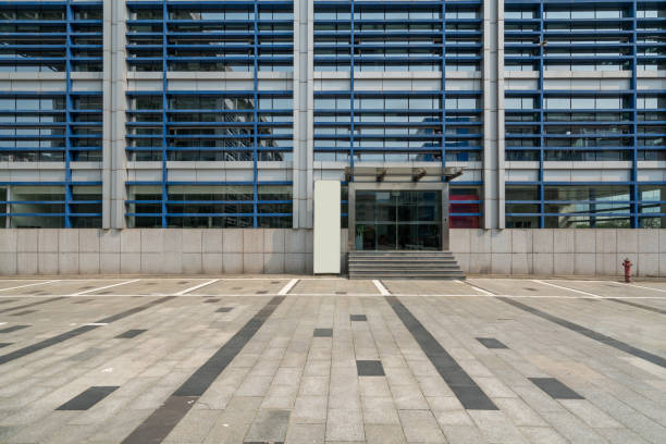 istock Empty floor and modern office building in Science and Technology Park ,chongqing,china 1217576083