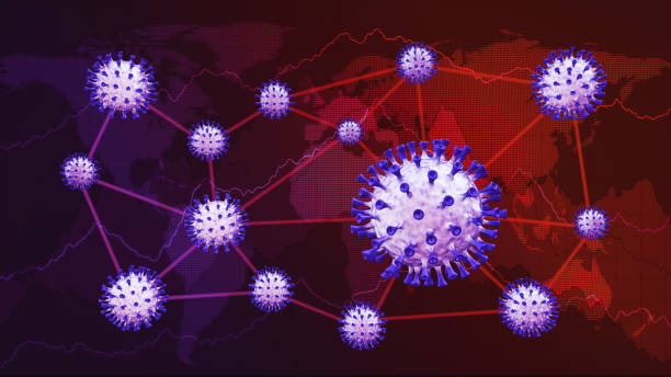 istock Coronavirus cells spreading around the world map 1217579503