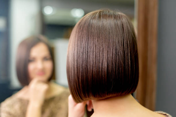 Short Dark Brown Hair With Highlights Stock Photos, Pictures & Royalty-Free Images - iStock Short Dark Brown Hair With Highlights Stock Photos, Pictures & Royalty-Free Images - iStock
