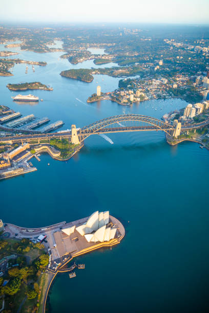 istock Sydney Harbour Australia, aerial view 1217583169