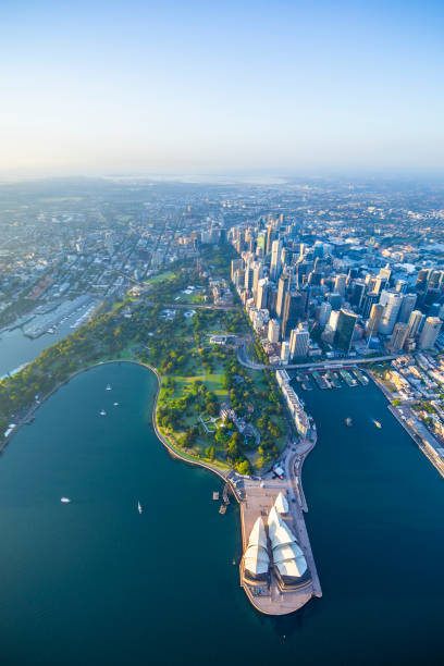 istock Sydney Harbour Australia, aerial view 1217583174