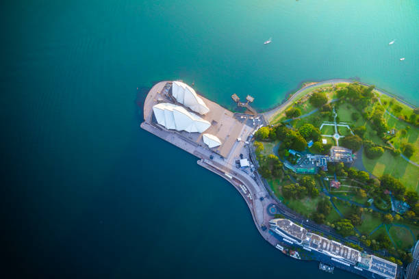 istock Sydney Harbour Australia, aerial view 1217583177