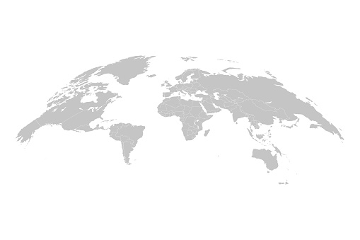 World Map 3d Globe World Map Vector Illustration - Arte vetorial de stock e mais imagens de Enfeitado - Enfeitado, Globo terrestre, Ilustração - iStock
