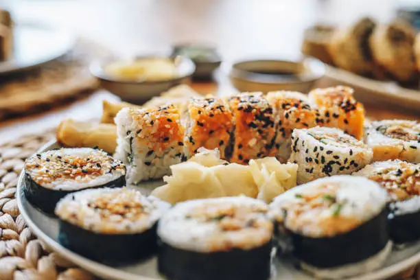 Photo of Maki sushi plate
