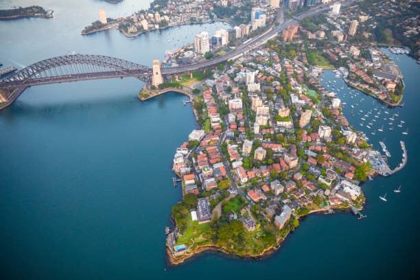 istock Kirribilli Suburb Peninsula in Sydney Harbour, Australia 1217584285