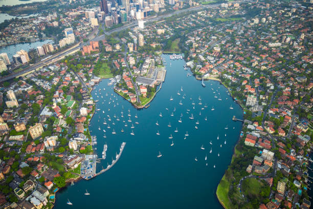 istock Kirribilli Suburb Peninsula in Sydney Harbour, Australia 1217584292