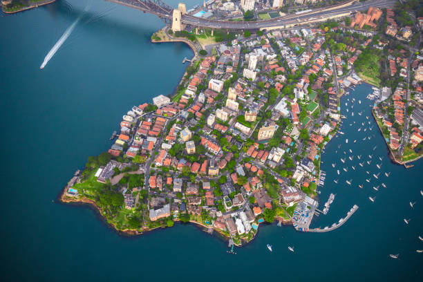 istock Kirribilli Suburb Peninsula in Sydney Harbour, Australia 1217584347