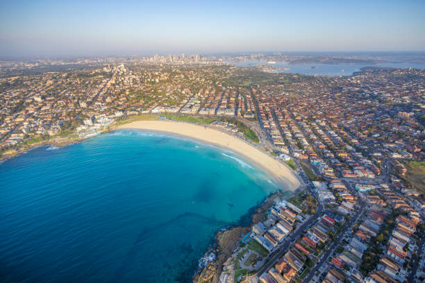 istock Bondi Beach, Sydney Australia by Helicopter 1217585696