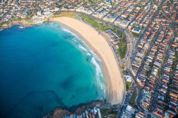 istock Bondi Beach, Sydney Australia by Helicopter 1217585697
