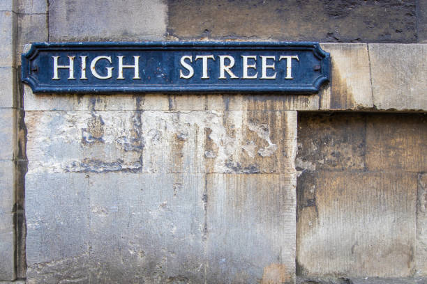 istock Oxford High street, England 1217590545