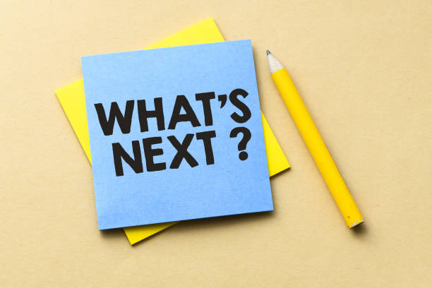 istock WHAT'S NEXT? Word, writing What is Next Question. Business concept. 1217590931
