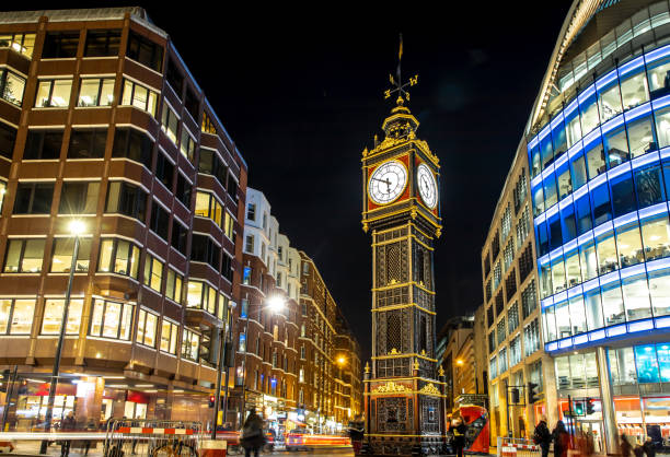 istock Little ben in the night, London 1217593300
