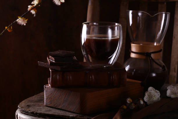 still life coffee and chocolate