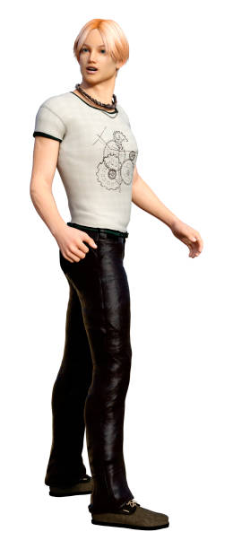 istock 3D illustration teenager boy on white 1217598096